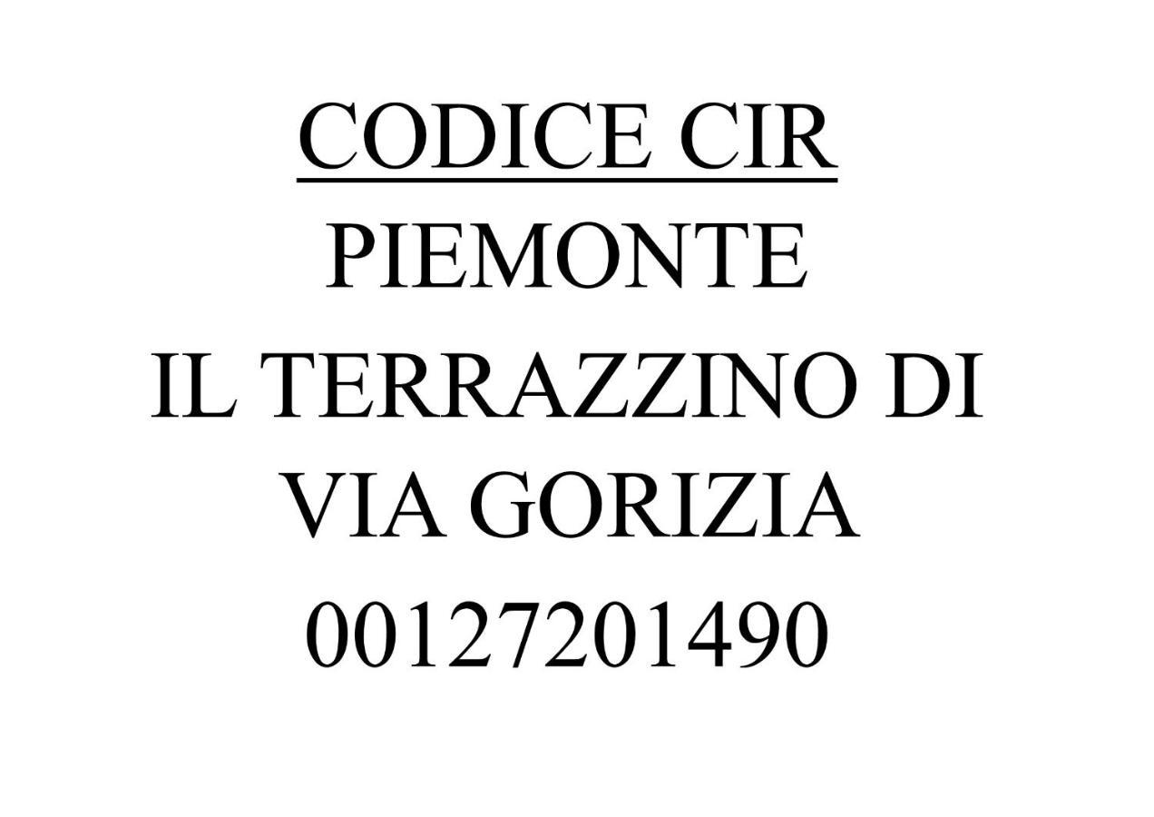 Il Terrazzino Di Via Gorizia Apartment Turin Bagian luar foto
